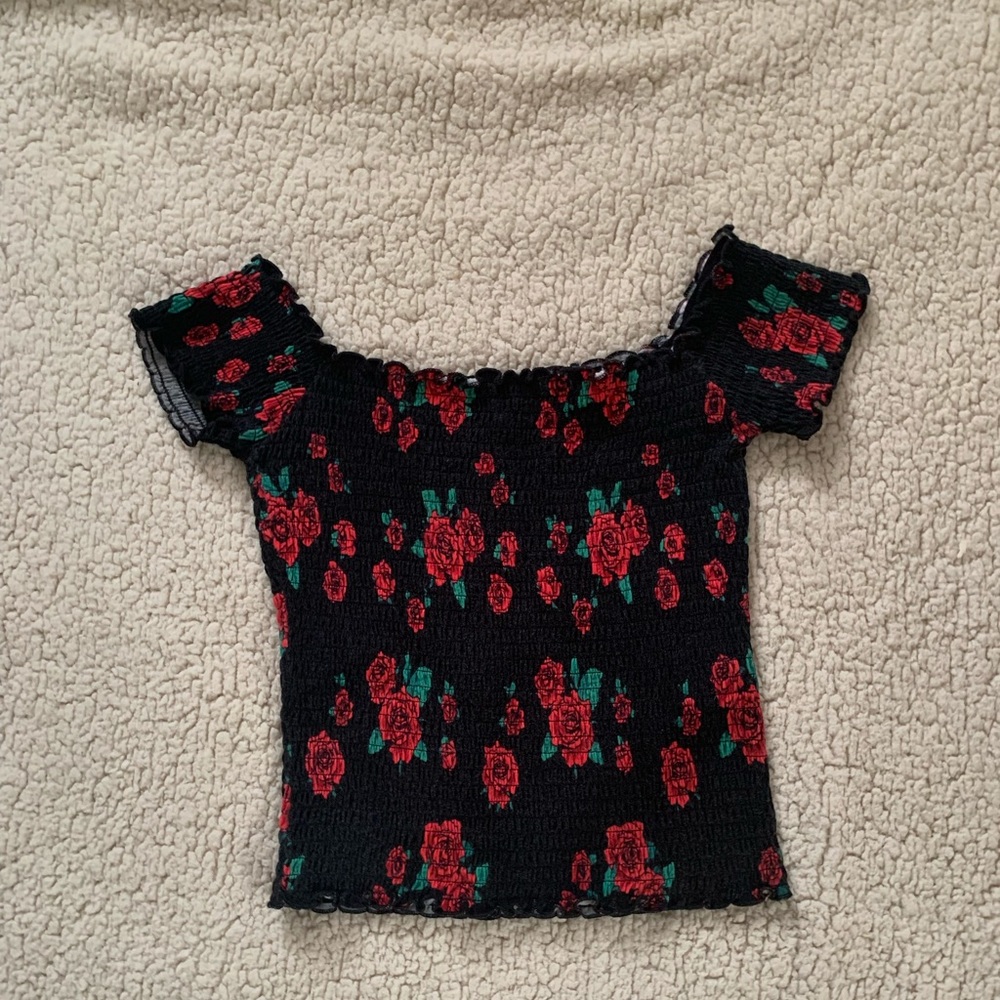 Hollister Floral Blouse
